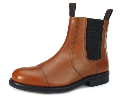 Bench Grade Stratford Welted  Tan Brown Dealer Boots
